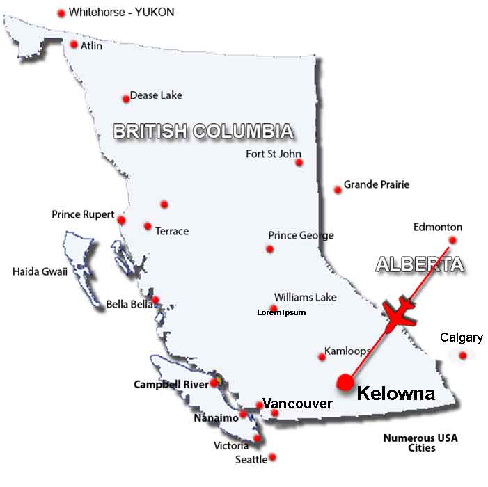Edmonton Flights Kelowna